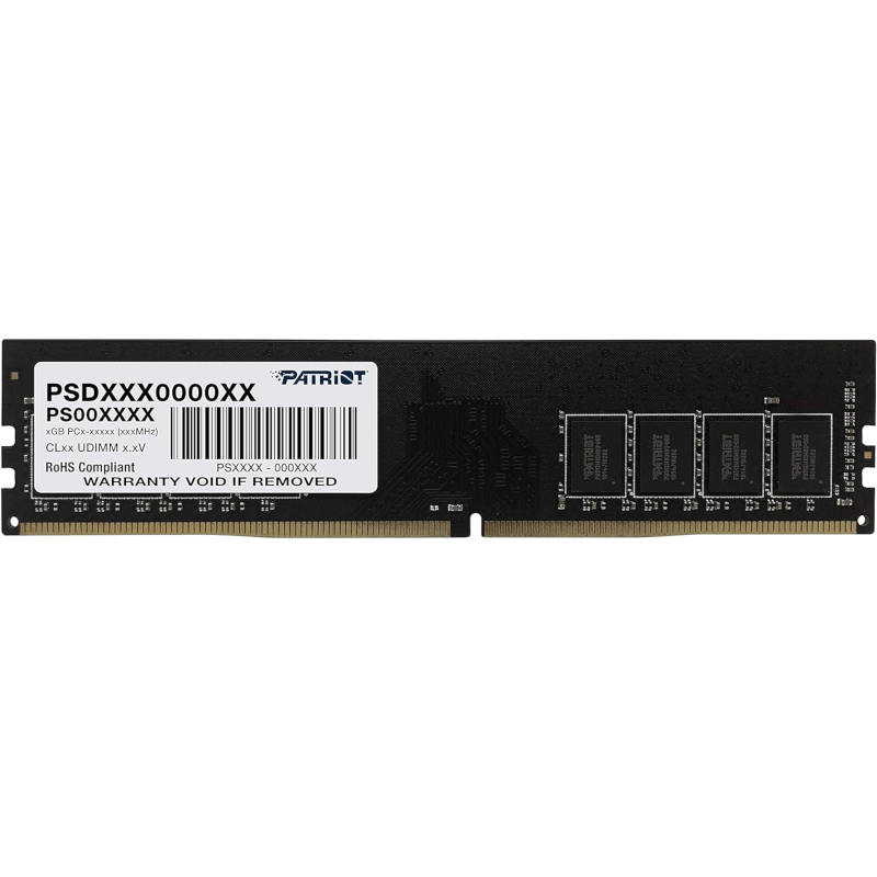 Модуль пам'яті Patriot DDR4 8Gb 2666MHz (PSD48G266681)